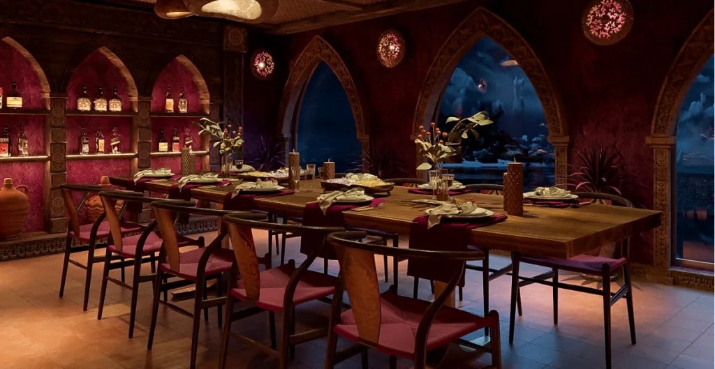 Sảnh tiệc REVERANGA PRIVATE - Du thuyền Sài Gòn REVER Cruises