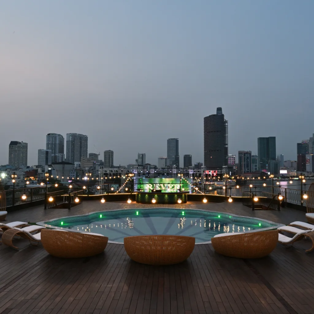 Lounge - Du thuyền Sài Gòn REVER Cruises